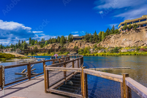 Fotografie Deschutes River Overlook in Bend Oregon