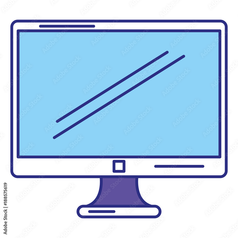 monitor computer isolated icon vector illustration design monitor computer isolated icon vector illustration design