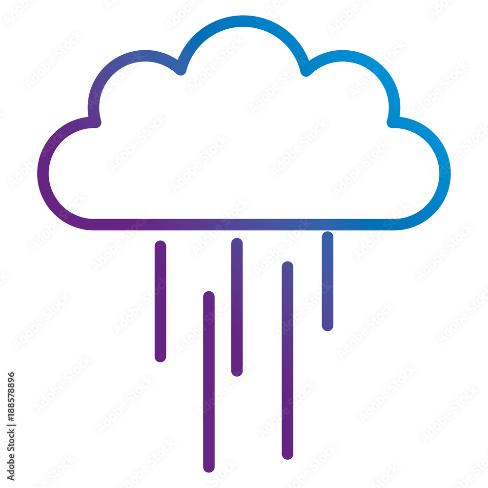 weather cloud rainy icon vector illustration design weather cloud rainy icon vector illustration design