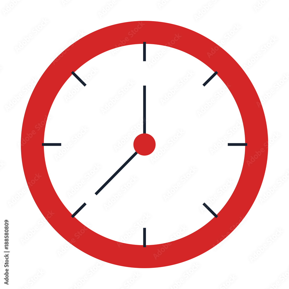 time clock isolated icon vector illustration design time clock isolated icon vector illustration design