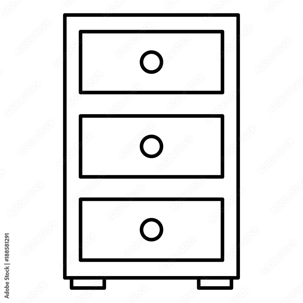 office drawer isolated icon vector illustration design office drawer isolated icon vector illustration design