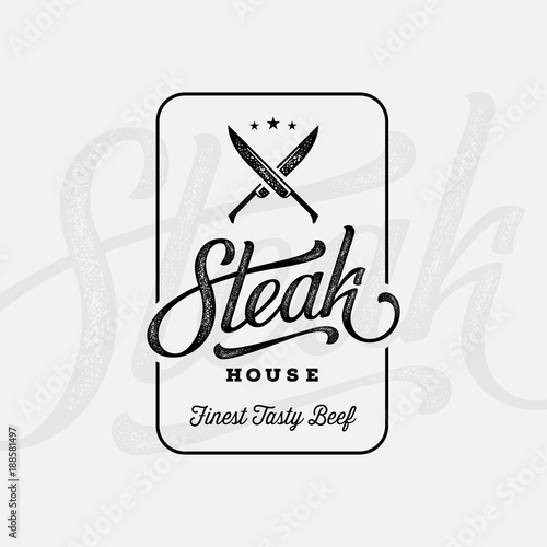 Steak Rectangle Gray