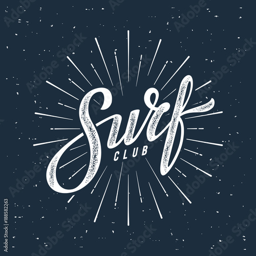Surf club blue