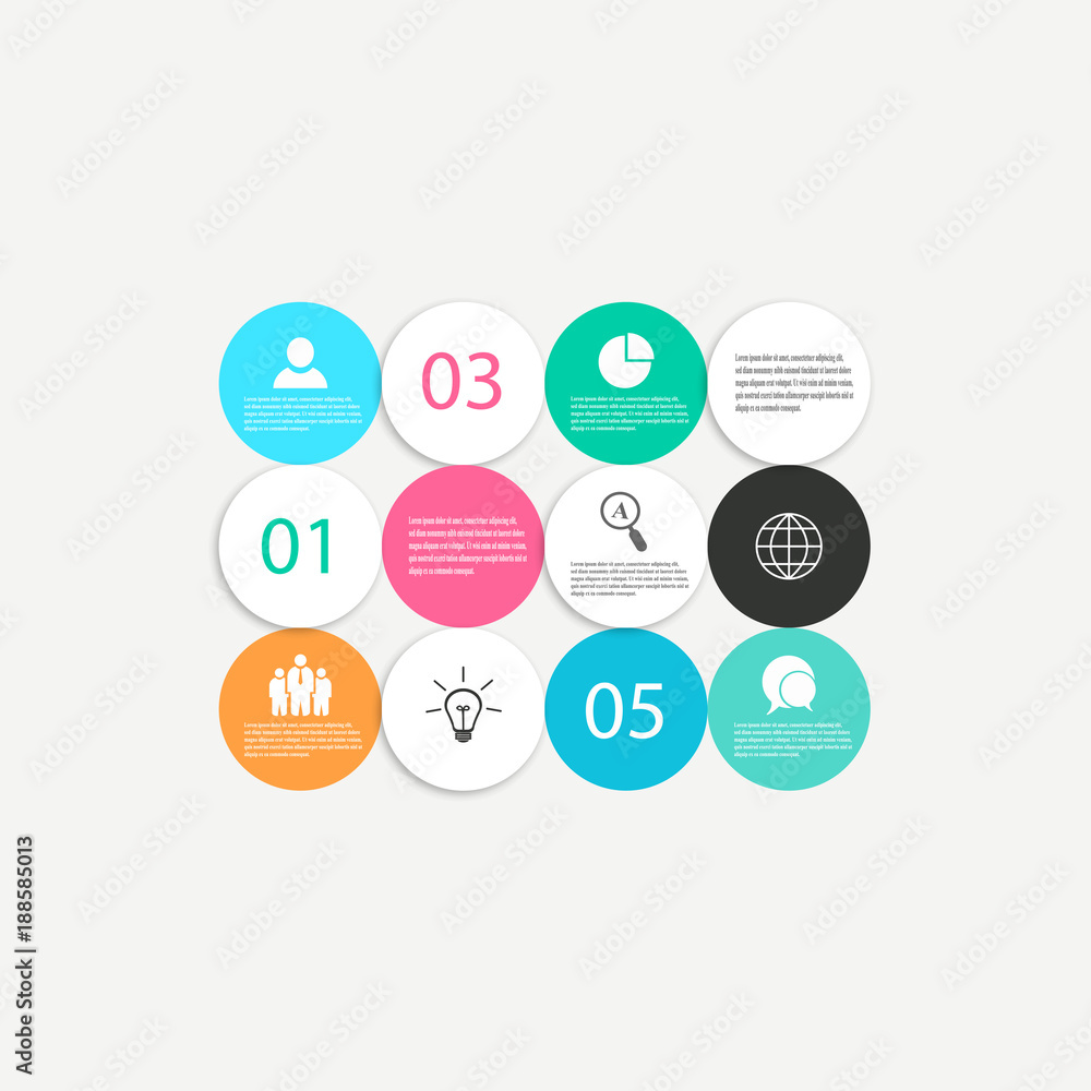 Abstract 3D digital illustration Infographic. Vector illustration can be used for workflow layout, diagram, number options, web design. Abstract 3D digital illustration Infographic. Vector illustration can be used for workflow layout, diagram, number options, web design.