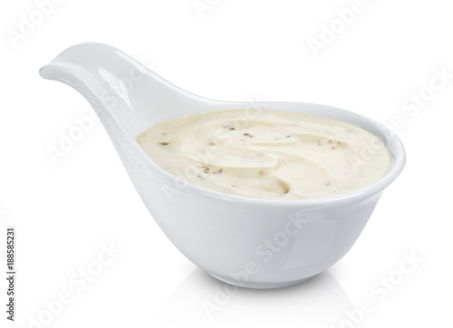 Fotografía Sour cream with mushrooms