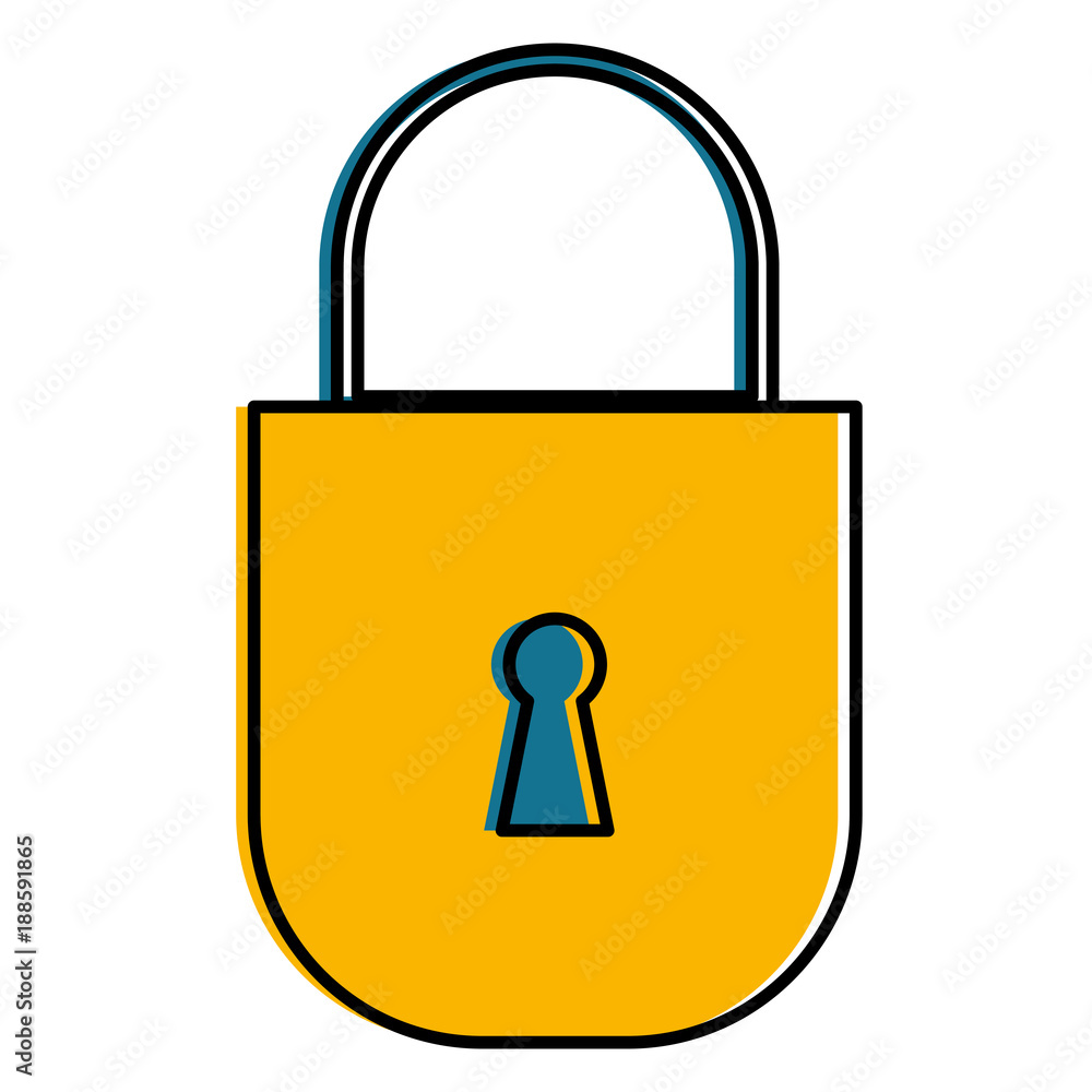 safe secure padlock icon vector illustration design safe secure padlock icon vector illustration design