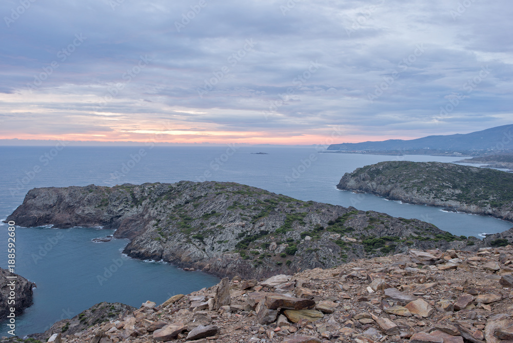In the cap de creus near Cadaques, Costa brava In the cap de creus near Cadaques, Costa brava