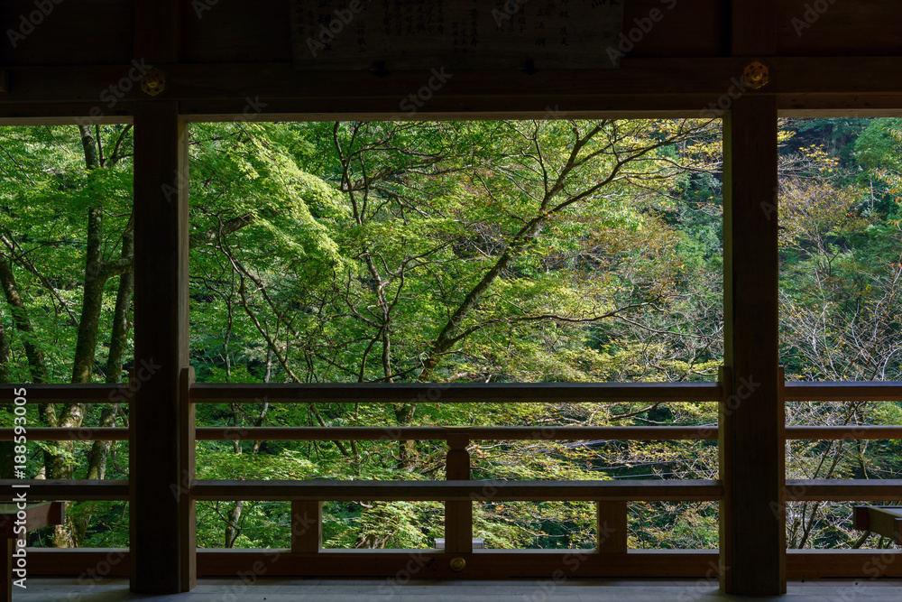 貴船神社 龍船閣からの眺望 貴船神社 龍船閣からの眺望