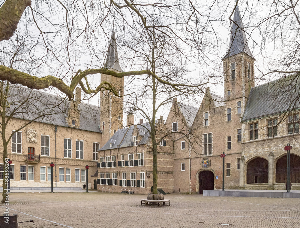 around Middelburg Abbey