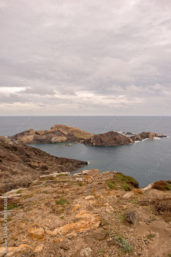 In the cap de creus near Cadaques, Costa brava In the cap de creus near Cadaques, Costa brava