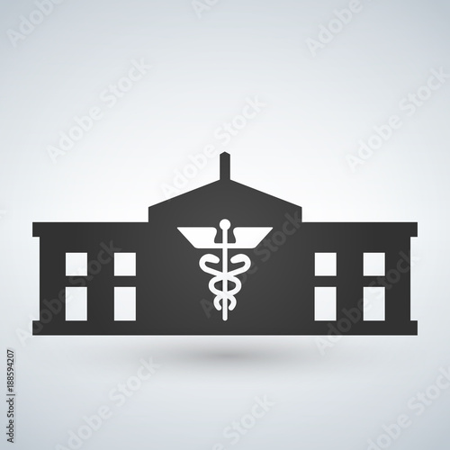 Hospital icon medical symbo...
