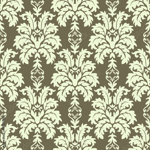 Vector seamless damask pattern. Rich ornament, old damascus style pattern for wallpapers, textile, scrapbooking etc.