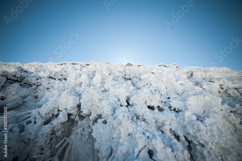 Wallpaper Mural Beautiful winter mountain landscape Torontodigital.ca