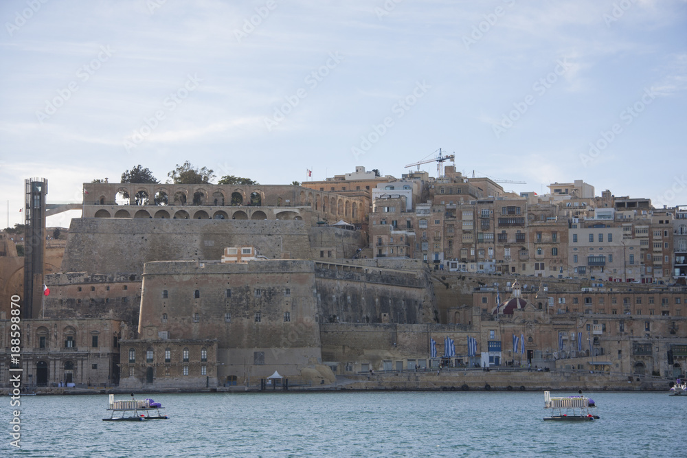 View of Maltese city