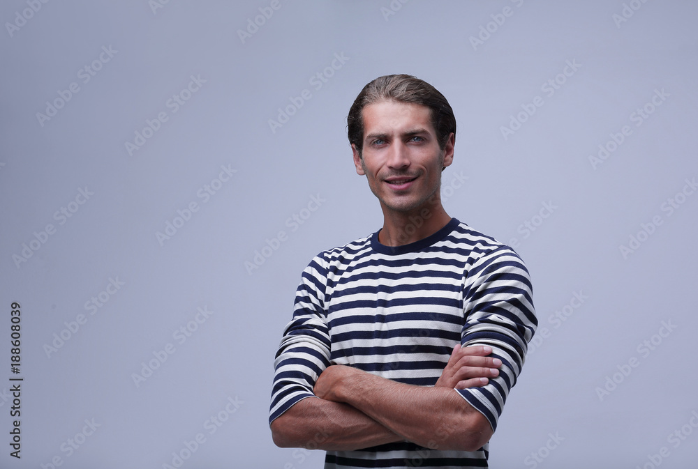 portrait of a thoughtful young man. portrait of a thoughtful young man.