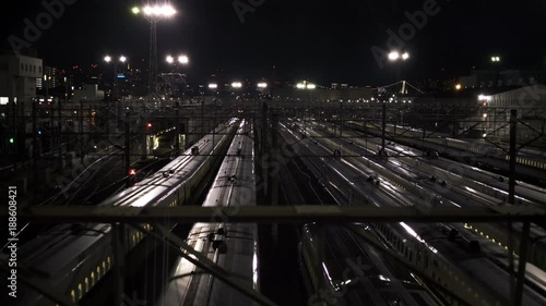 新幹線の点検整備