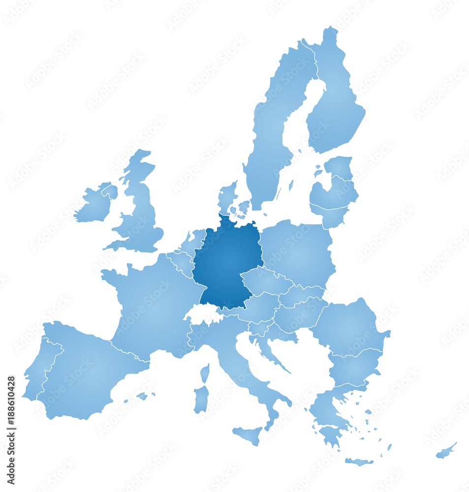 Map of EU