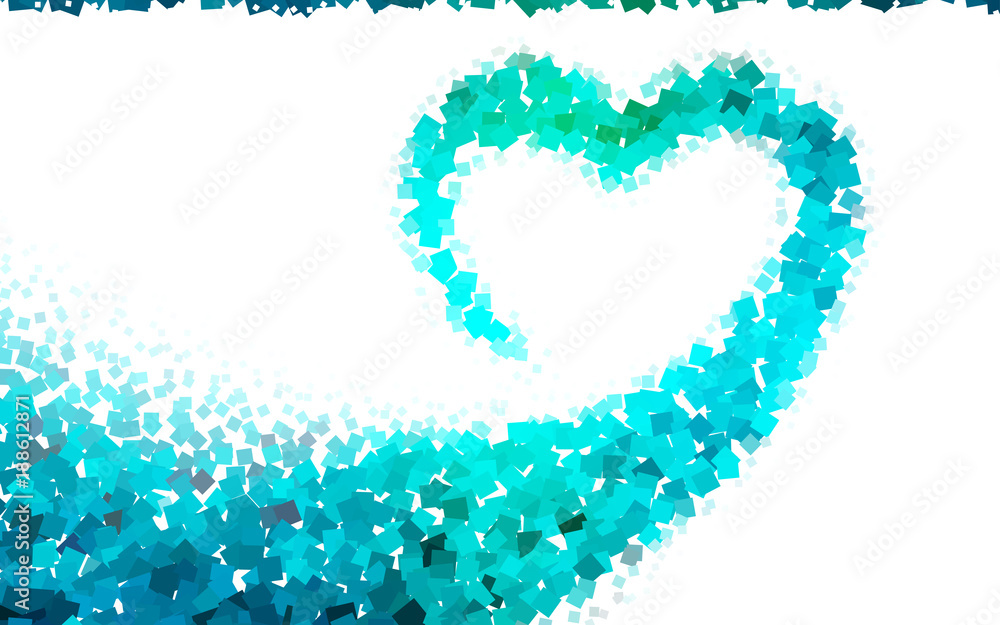 Light Blue, Green vector abstract background. Light Blue, Green vector abstract background.