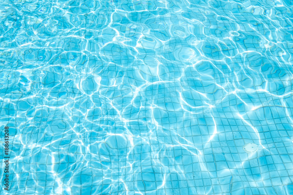 Obraz premium Waves in the pool for background