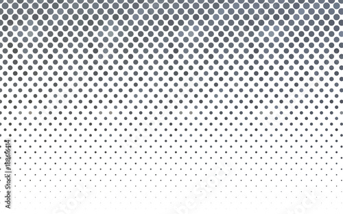 Light Gray vector modern geometrical circle abstract background.