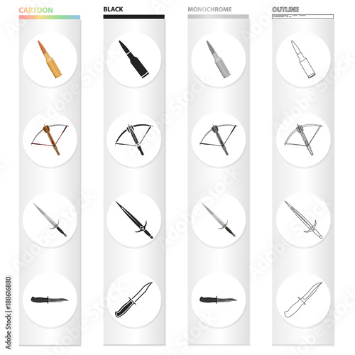 Defense, army, armament and other web icon in cartoon style.Cold, weapons, war, icons in set collection.