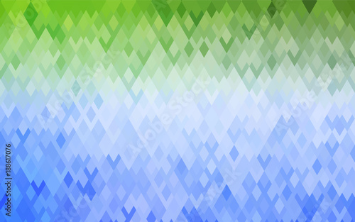 Light Blue, Green vector abstract background.