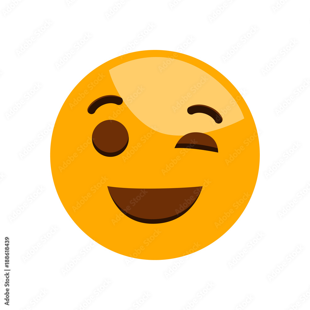 Smile icon. Emotion smile. Illustration Smile icon. Emotion smile. Illustration