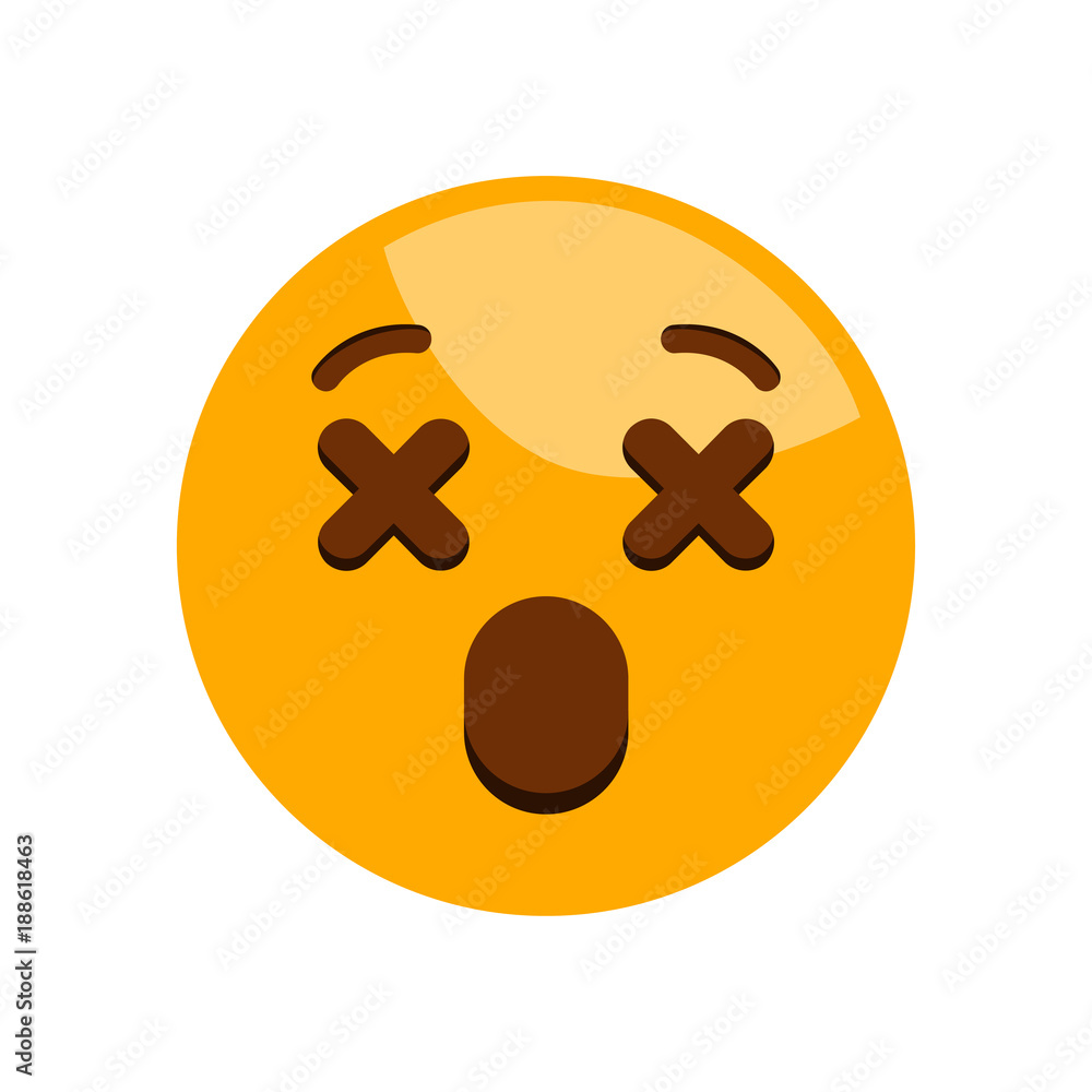 Fototapeta premium Smile icon. Emotion smile. Illustration