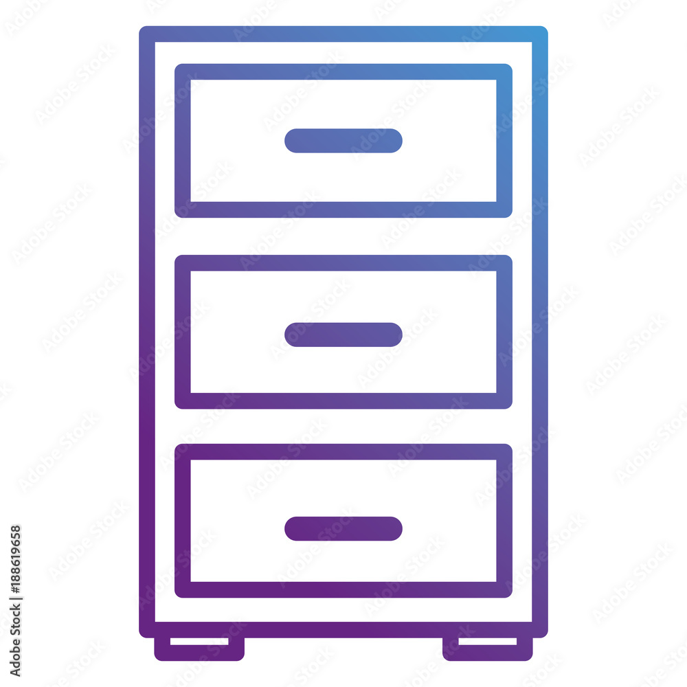 office drawer isolated icon vector illustration design office drawer isolated icon vector illustration design