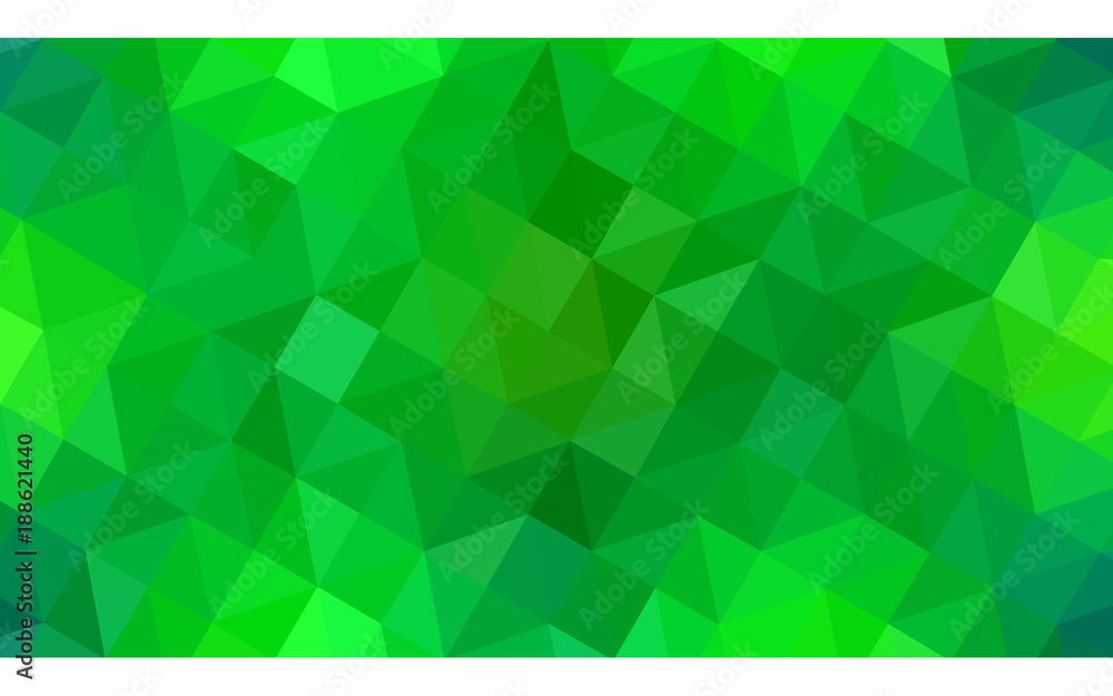 Light Green vector abstract perspective background. Light Green vector abstract perspective background.