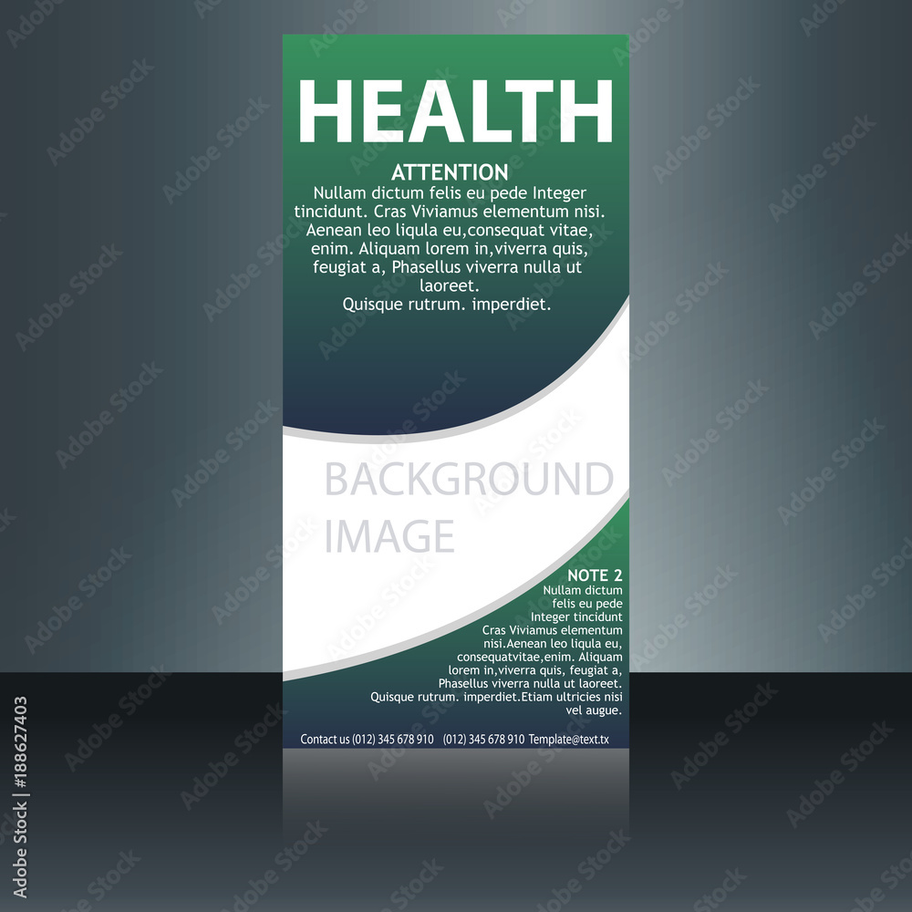 Fototapeta premium Medical Brochure Flyer Design Template A4 Size - Medical Brochure Template