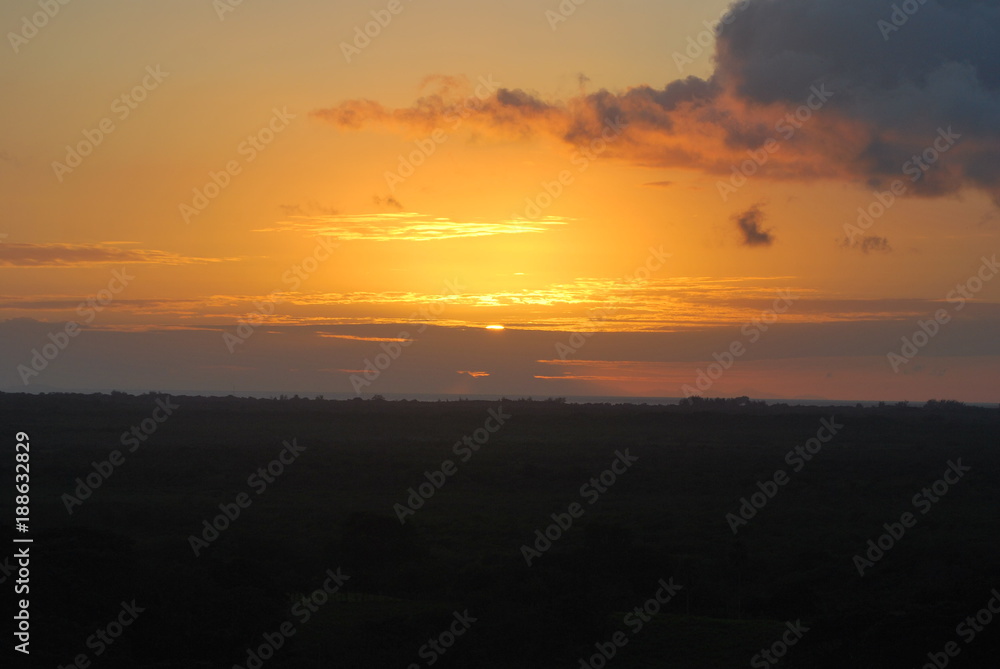 Obraz premium Atardecer