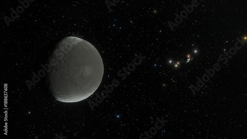 Iapetus Moon of Saturn