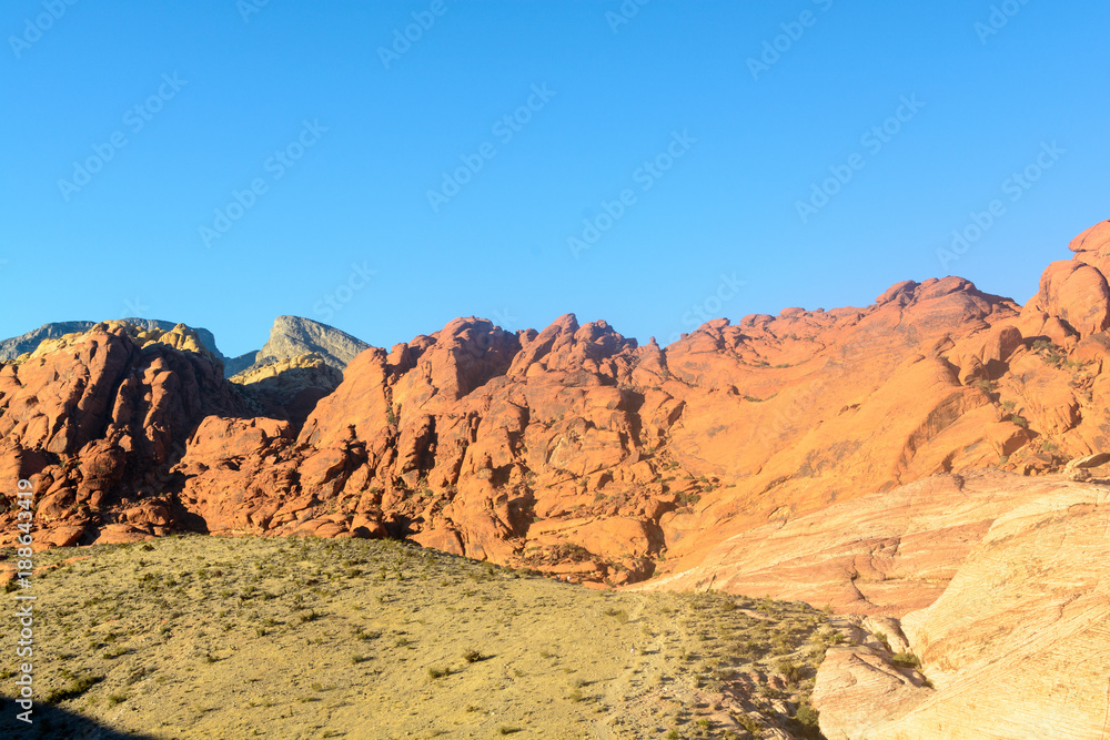 Boulders in Red Rock Canyon