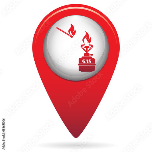 Free Download Camping stove icon vector - GFXLoad