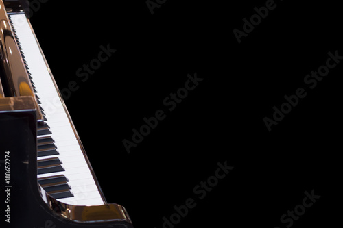 Grand Piano keyboard background musical instrument