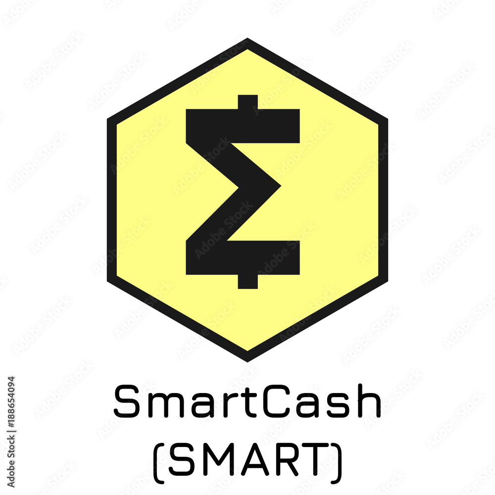 SmartCash (SMART). Vector illustration crypto coi SmartCash (SMART). Vector illustration crypto coi