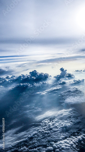 Flying above the clouds © Jithesh