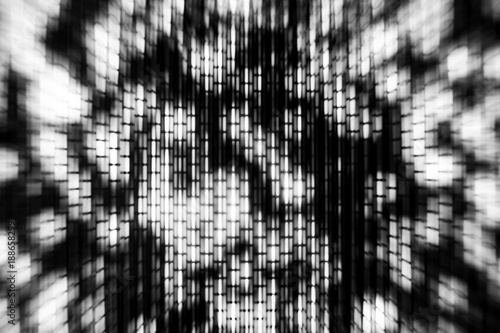 Blur Focus Black and White Pixel from Screen Background 2