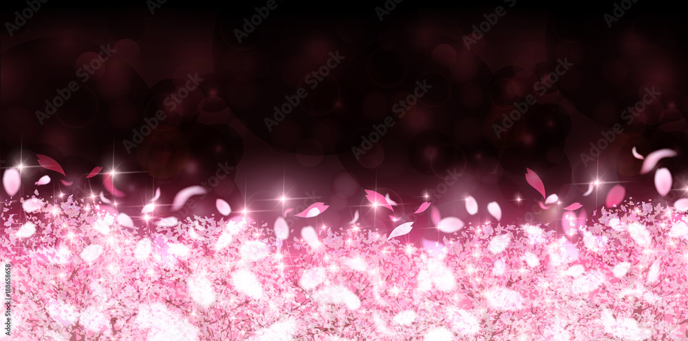 Obraz premium 桜 春 風景 背景