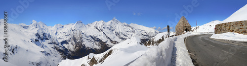 Alps mountains panorama