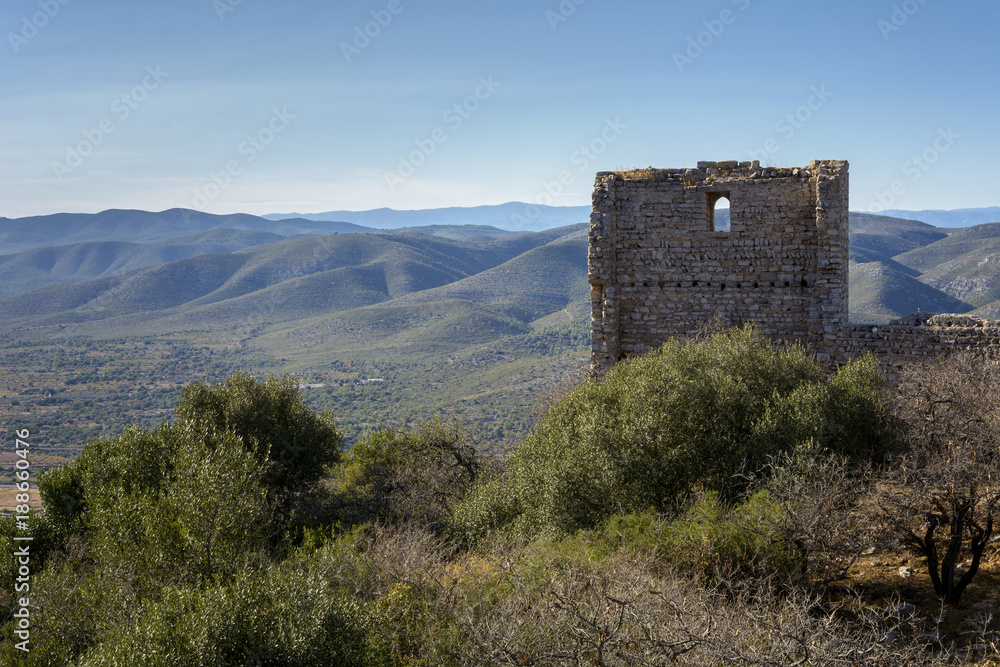 Castillo de Pulpis. Santa Magdalena de Pulpis. Castellon. España