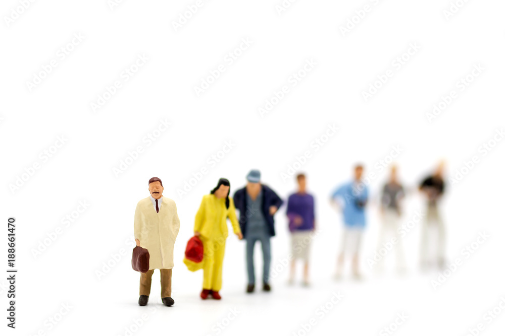 Miniature people, Group of businessmen work with team, using as background Choice of the best suited employee, HR, HRM, HRD, job recruiter concepts. Miniature people, Group of businessmen work with team, using as background Choice of the best suited employee, HR, HRM, HRD, job recruiter concepts.