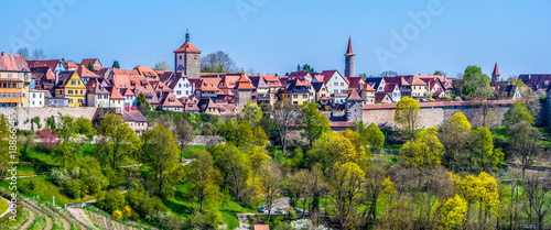 Panorama Rothenburg ob der Tauber photo