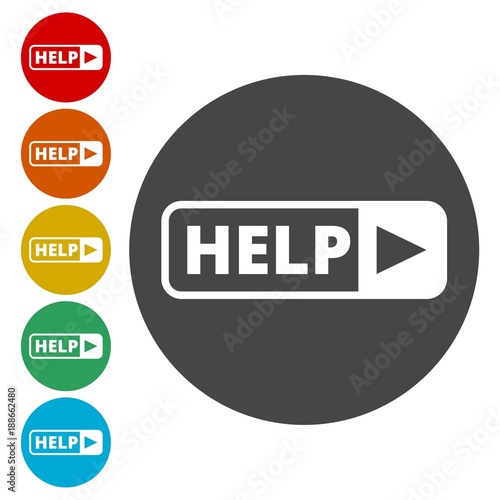 Help sing, Help icon 