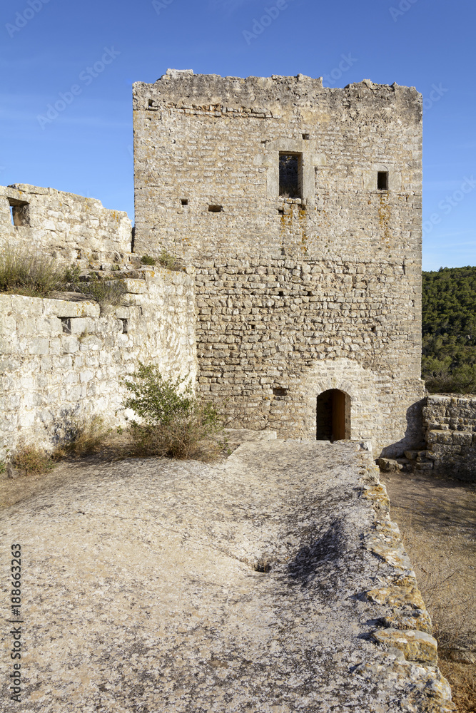Castillo de Pulpis. Santa Magdalena de Pulpis. Castellon. España