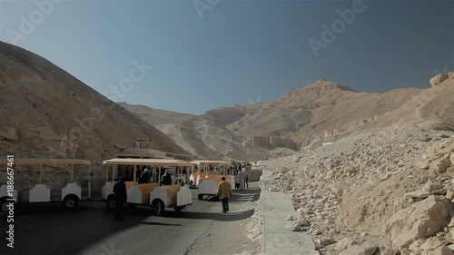 Valley Of The Kings Entrance Gate; Valley Of The Kings; Nile West Bank, Near Luxor, Egypt