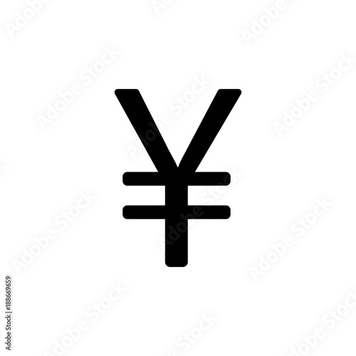 Chinese yen sign icon. Element of money symbol icon. Premium quality graphic design icon. Baby Signs, outline symbols collection icon for websites, web design, mobile app