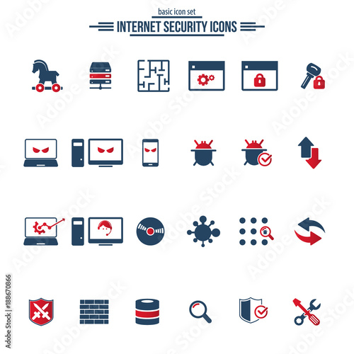 Internet Security Icons 