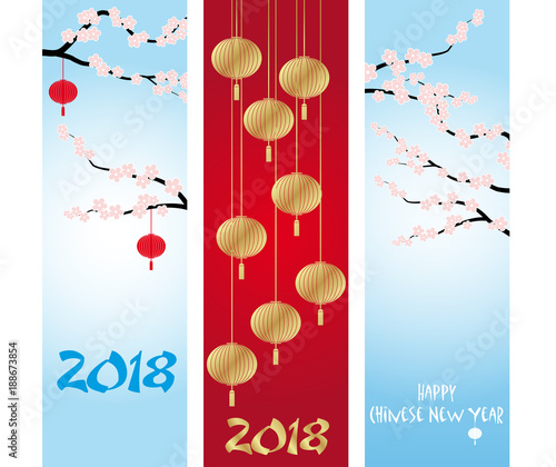 Chinese New Year banners collections